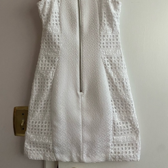 W118 by Walter Baker White Eyelet Sleeveless Dress XS - Picture 7 of 11